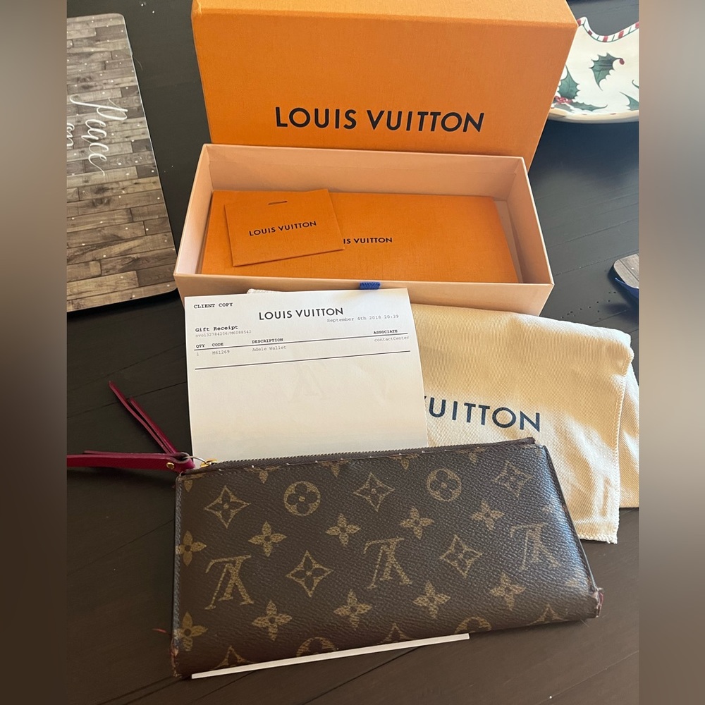 Authentic Louis Vuitton Adele Wallet **Discontinu… - image 1